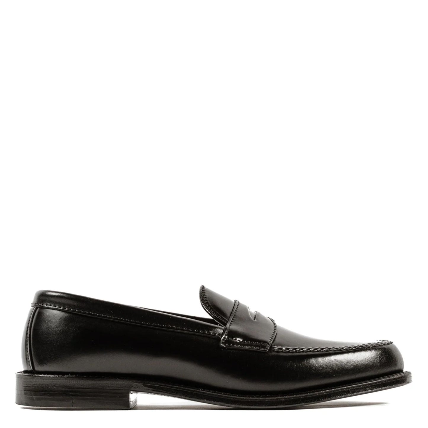 ALDEN - 987 Leisure Handsewn Cordovan Penny Loafer Black