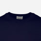 ALLUDE - Flat Knit T-Shirt Navy