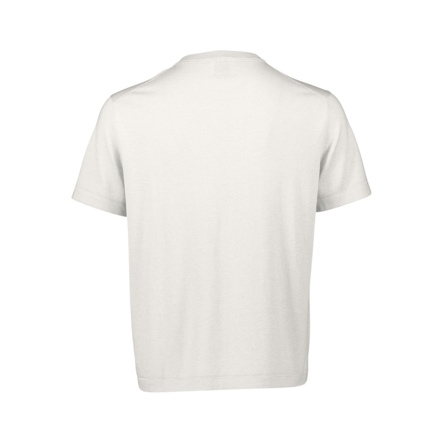 ALLUDE - Flat Knit T-Shirt White