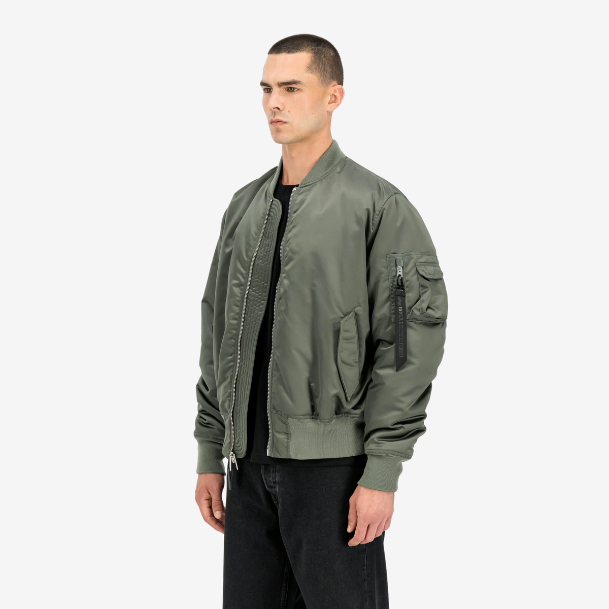 ALPHA INDUSTRIES - MA-1 Base Flight UV Loose Bomber Jacket