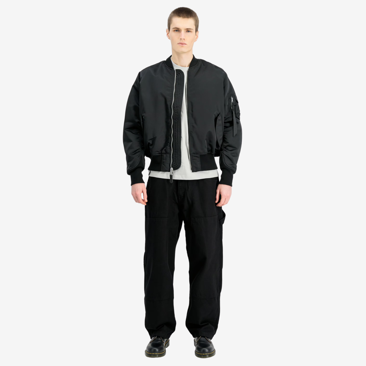 ALPHA INDUSTRIES - MA-1 Base Flight UV Loose Bomber Jacket