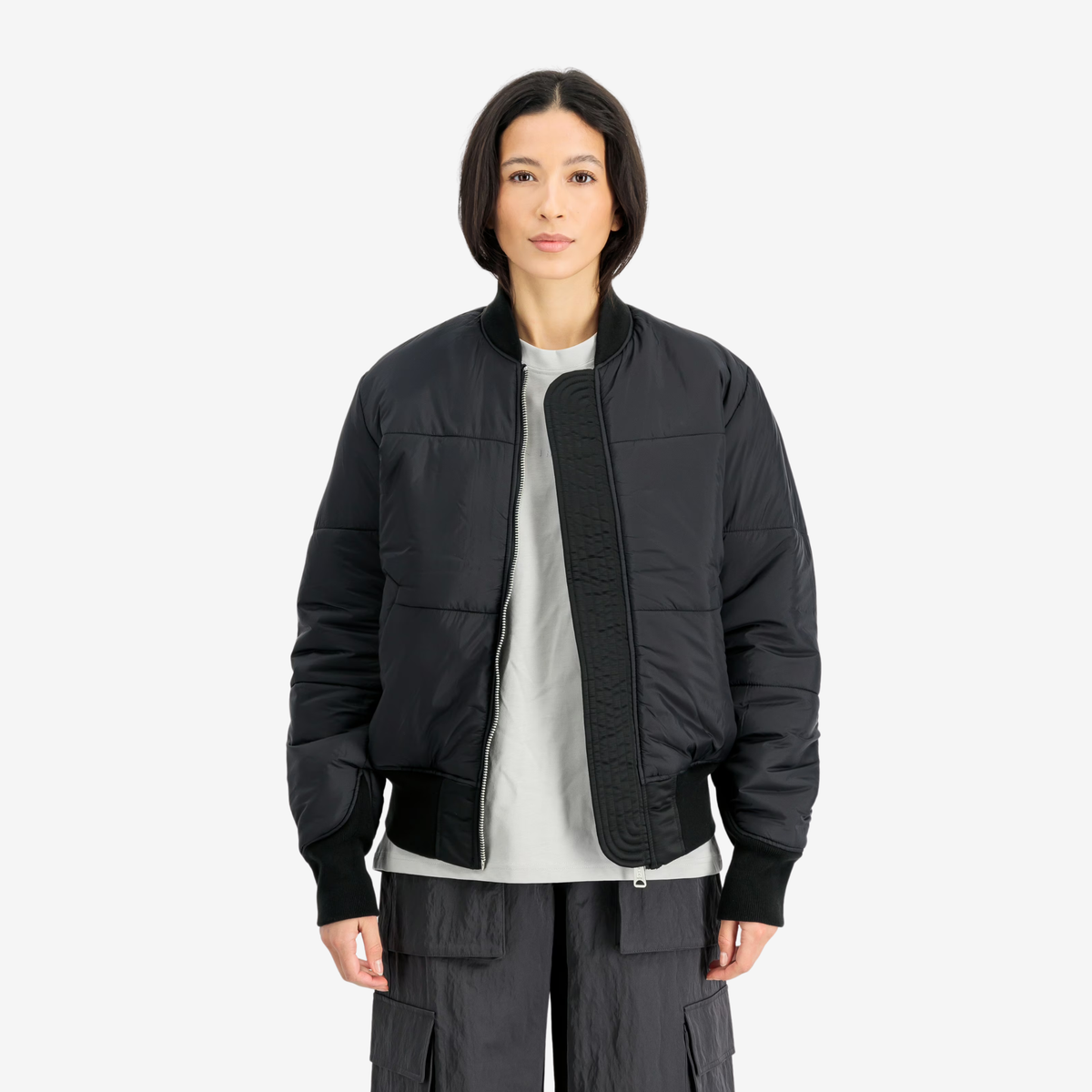 ALPHA INDUSTRIES - MA-1 Base Flight UV Loose Bomber Jacket