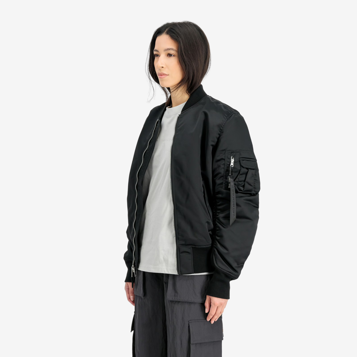 ALPHA INDUSTRIES - MA-1 Base Flight UV Loose Bomber Jacket