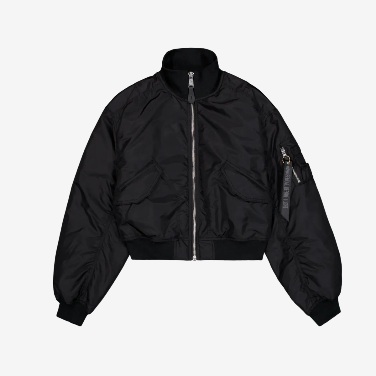 ALPHA INDUSTRIES - MA-1 Cropped Loose Bomber Jacket (Woman)