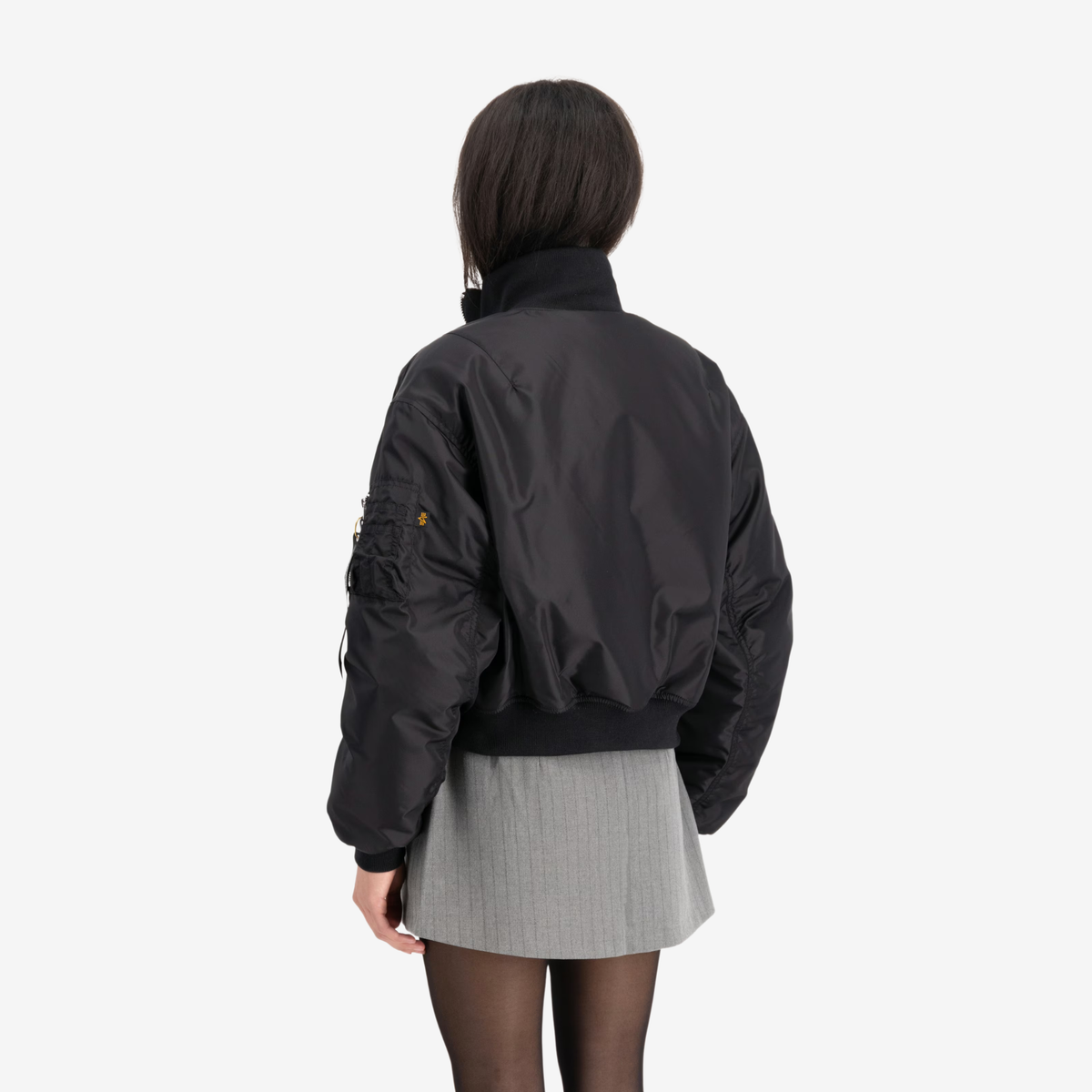 ALPHA INDUSTRIES - MA-1 Cropped Loose Bomber Jacket (Woman)