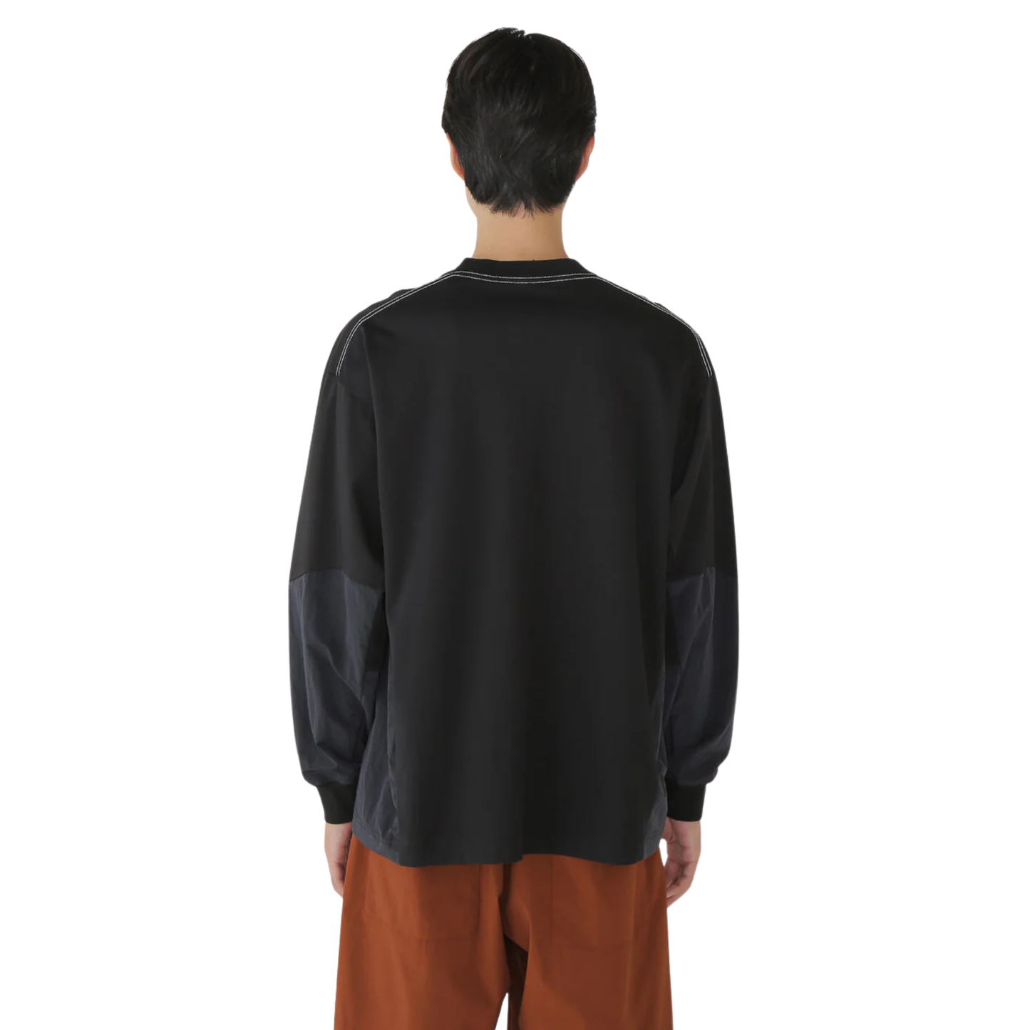 AND WANDER - L\S Combi T-Shirt