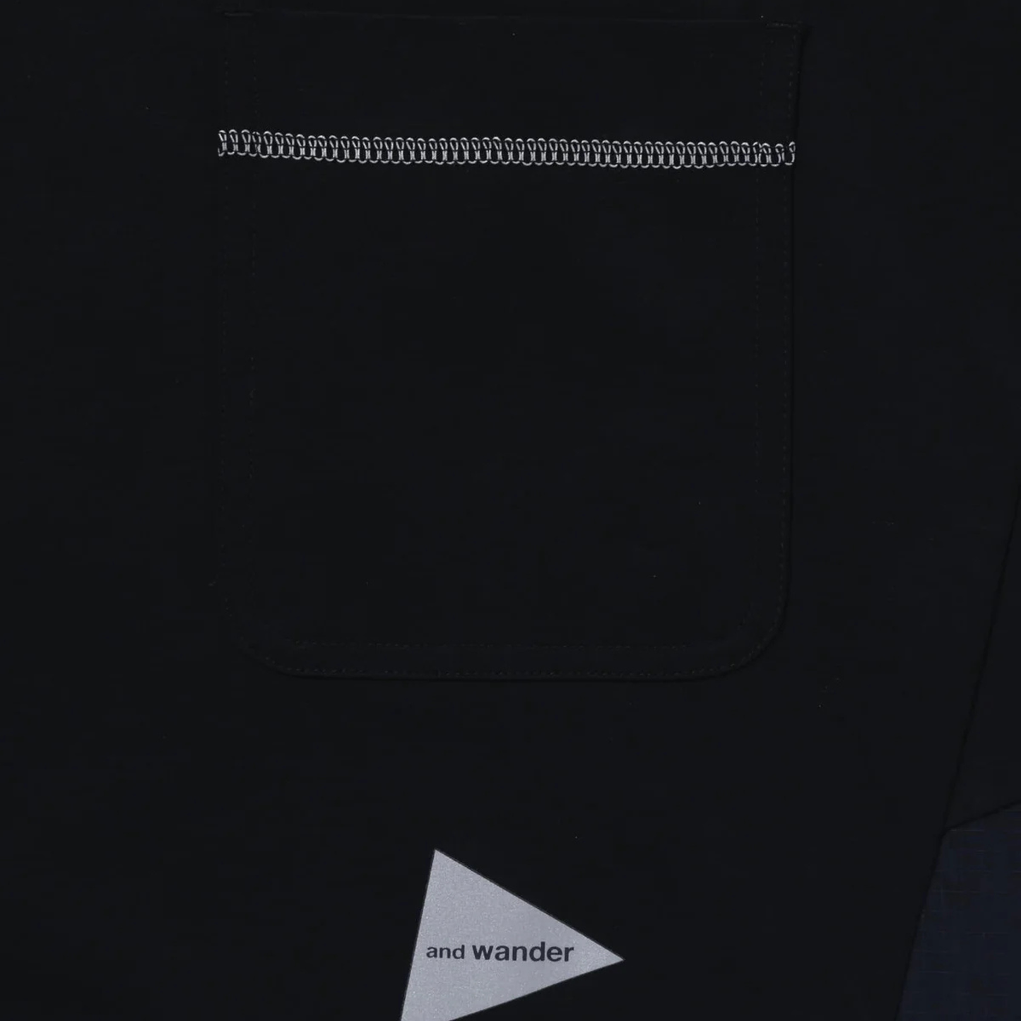 AND WANDER - L\S Combi T-Shirt