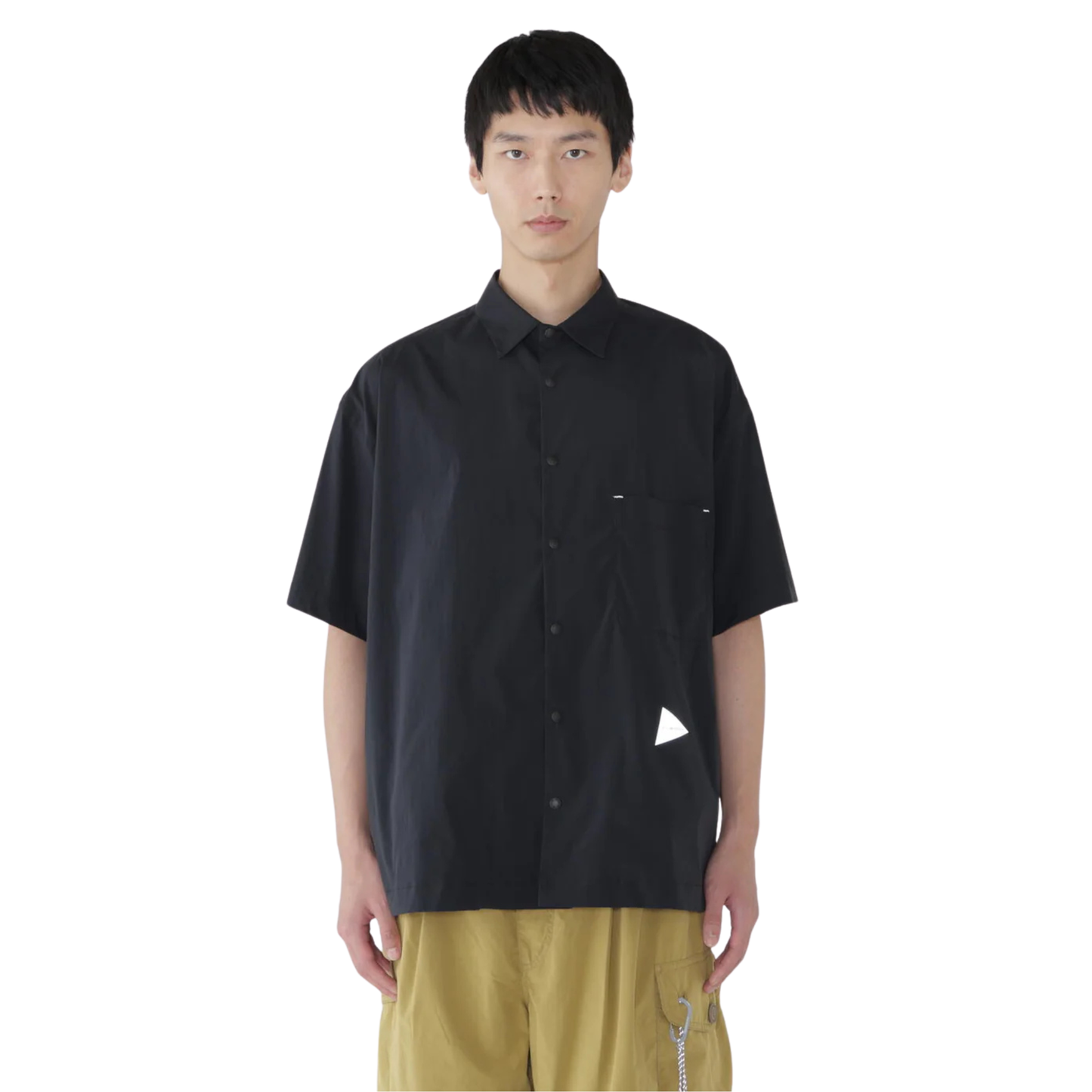 AND WANDER - S\S UV Cut Stretch Shirt