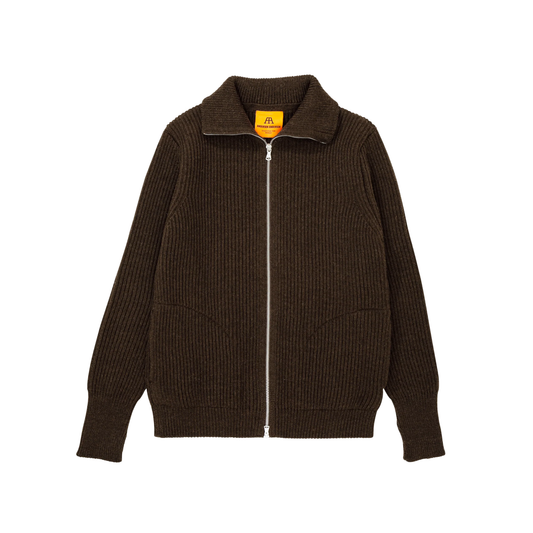 ANDERSEN ANDERSEN - Navy Full Zip Pockets