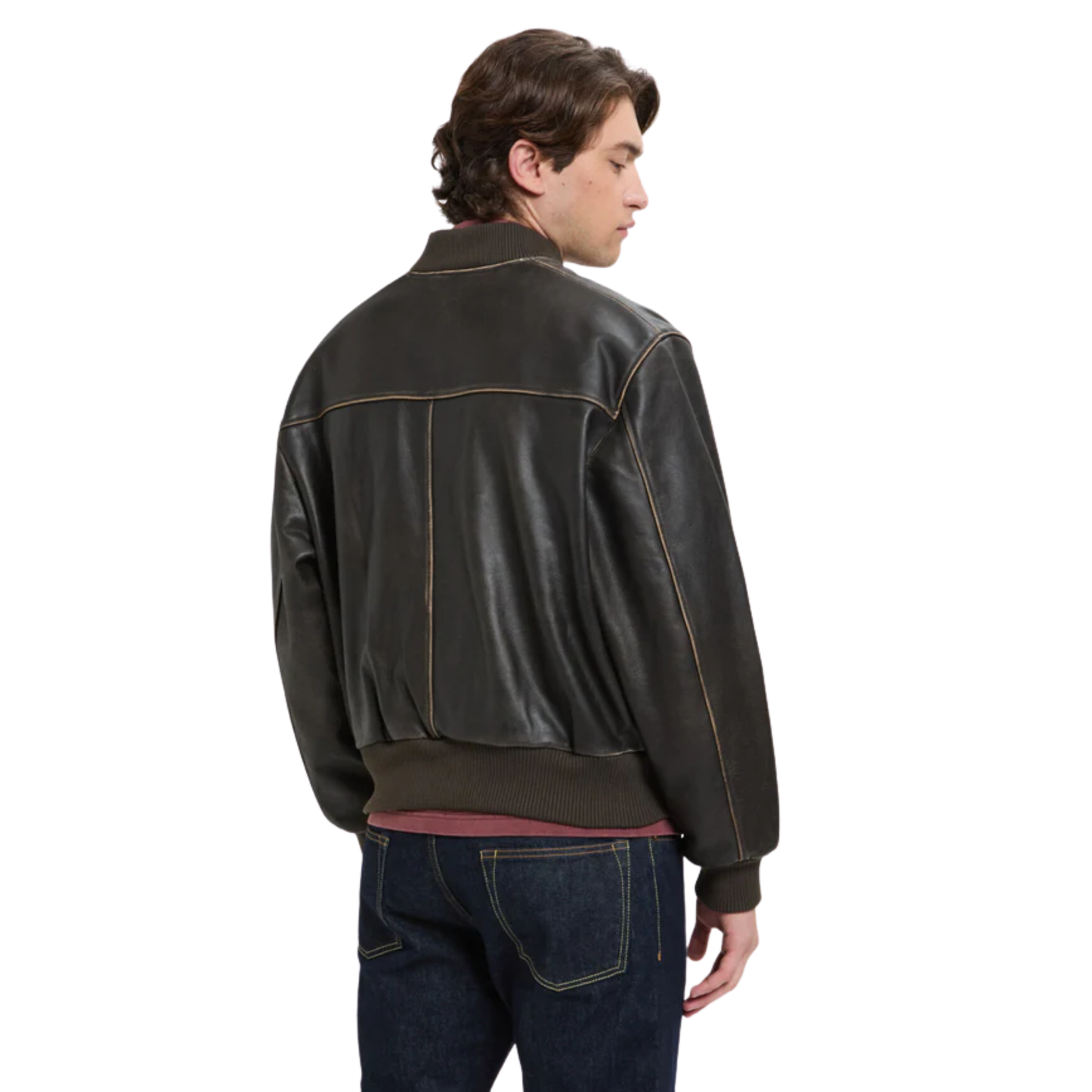 BARACUTA - Leather Flight Jacket