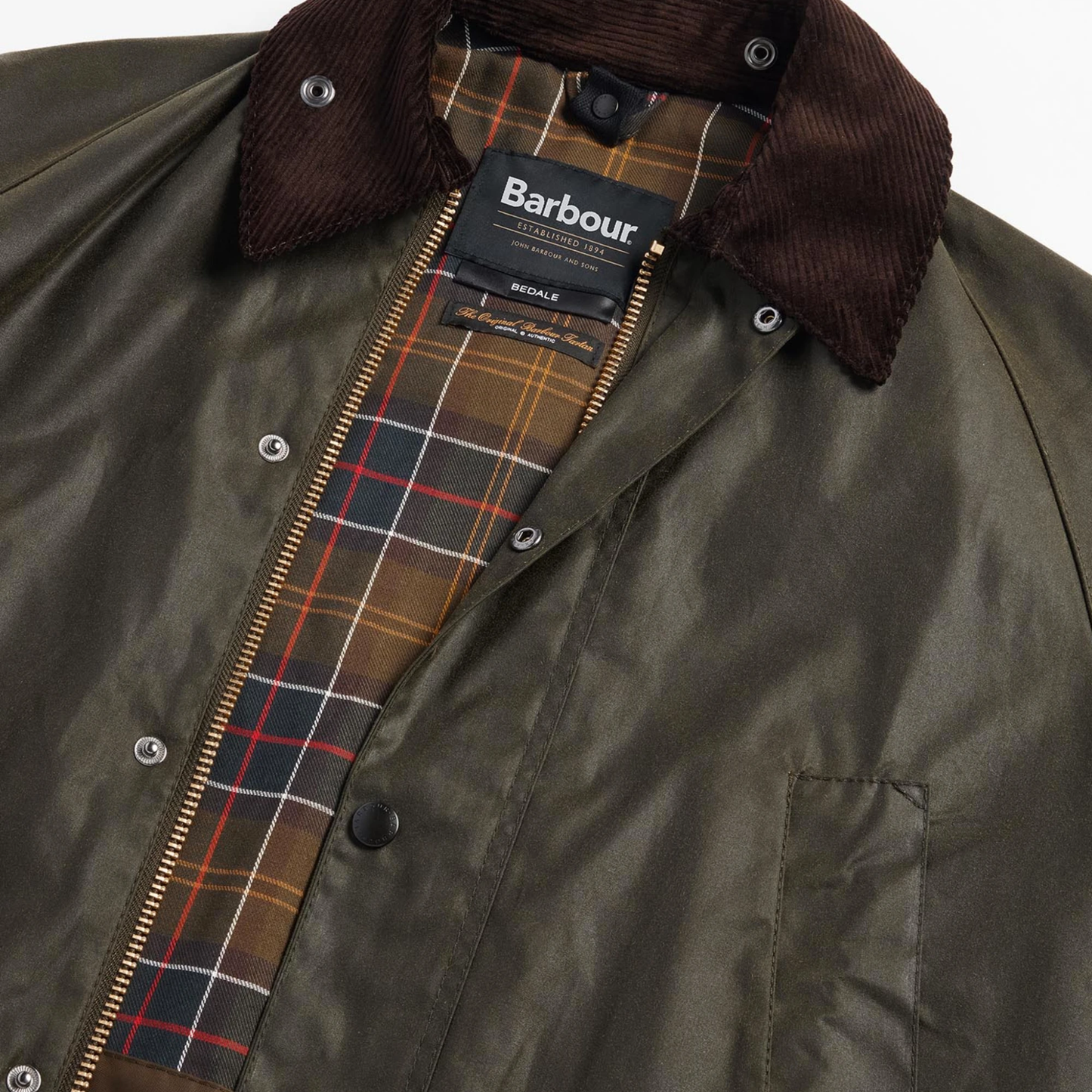 BARBOUR - Bedale Wax Jacket Archive Olive