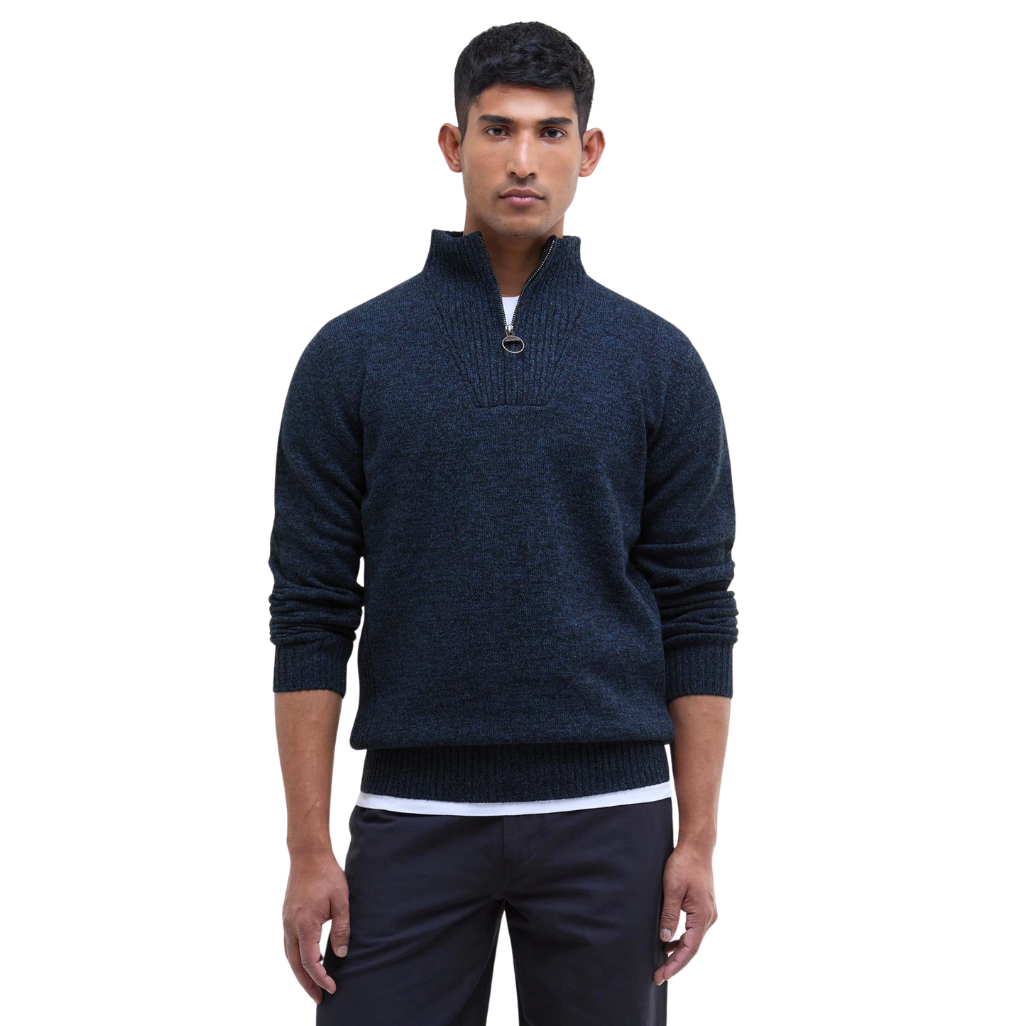 BARBOUR - Essential L/Wool Half Zip