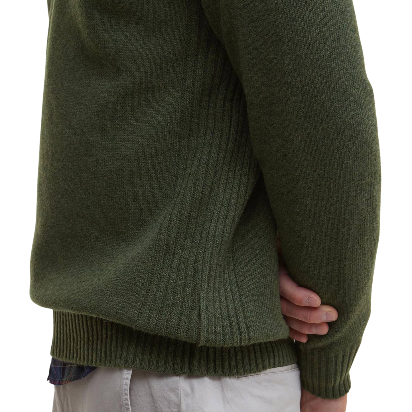 BARBOUR - Essential L/Wool Half Zip