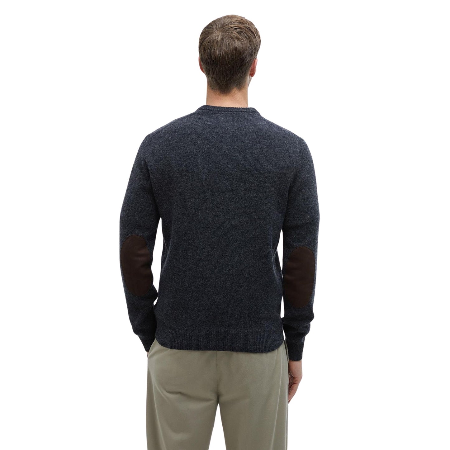 BARBOUR - Essential Patch Crewneck Sweater