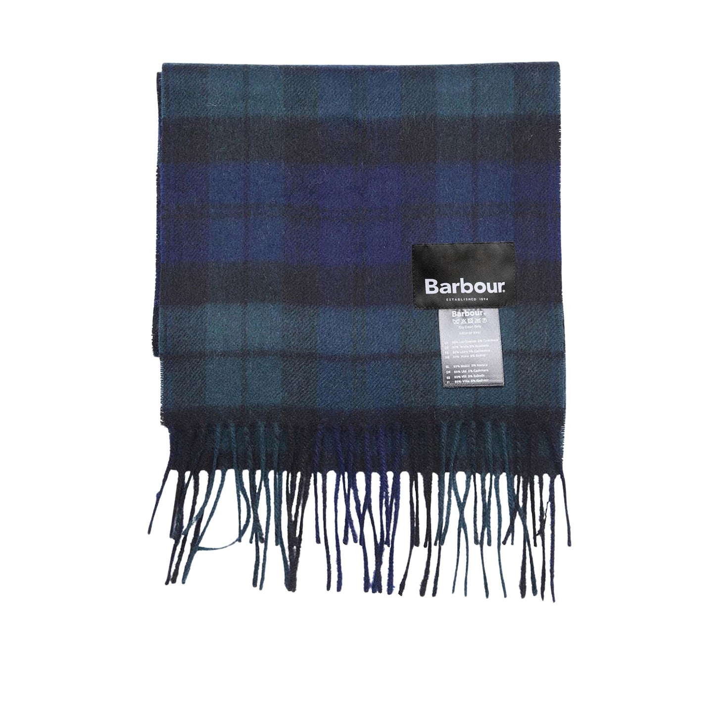 BARBOUR - New Check Tartan Scarf