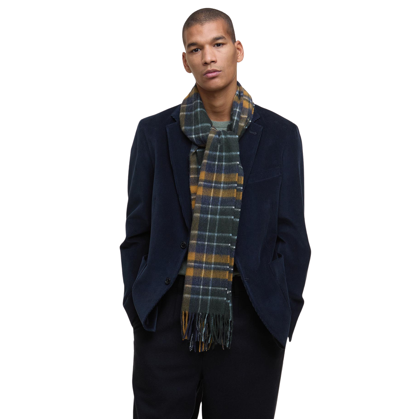 BARBOUR - New Check Tartan Scarf