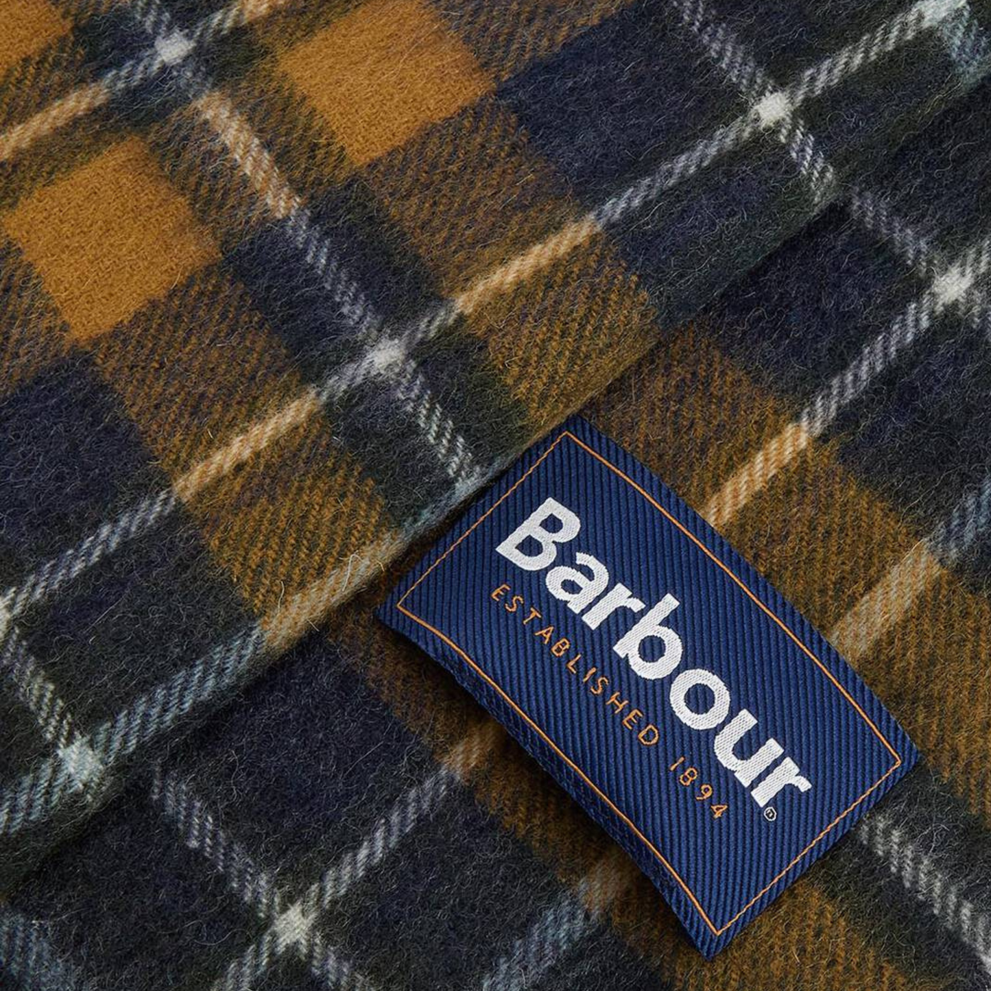 BARBOUR - New Check Tartan Scarf