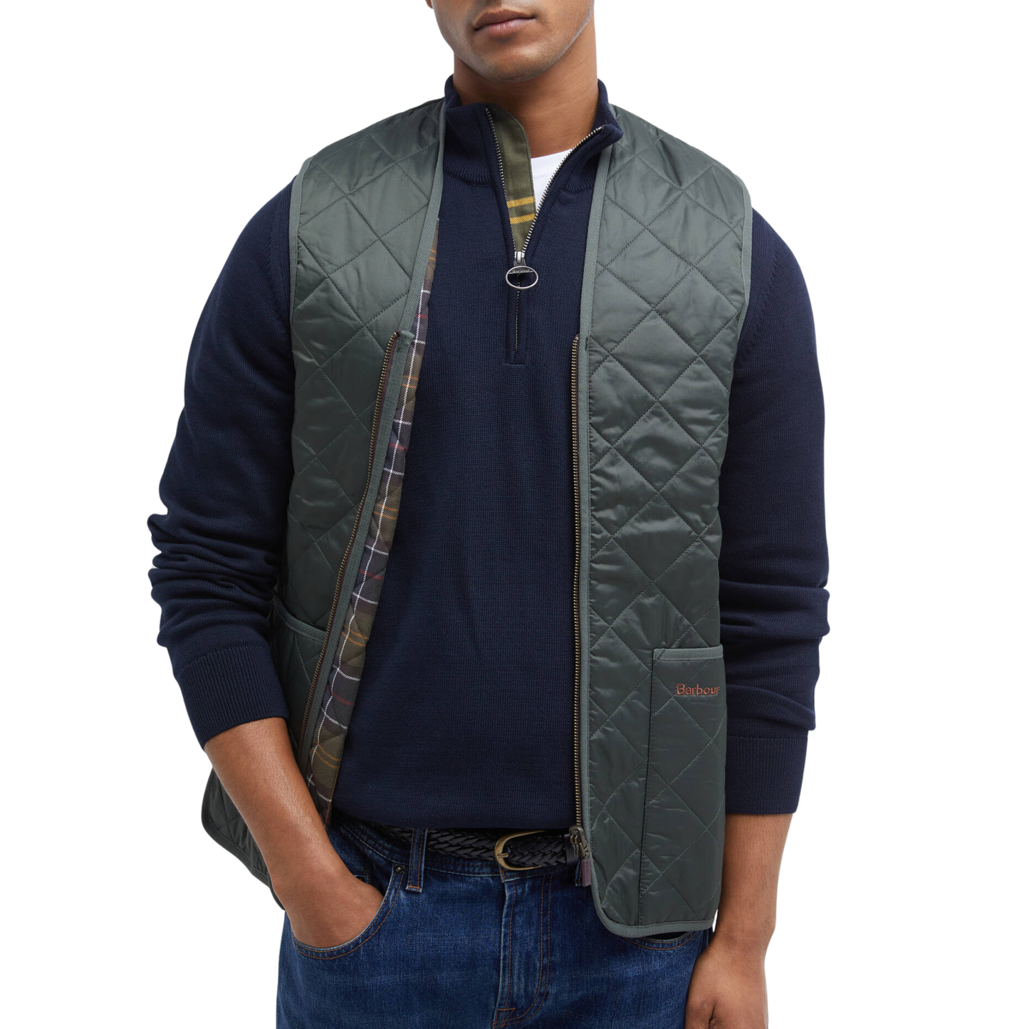 BARBOUR - Quilted Waistcoat Zip Liner
