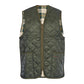 BARBOUR - Quilted Waistcoat Zip Liner Green