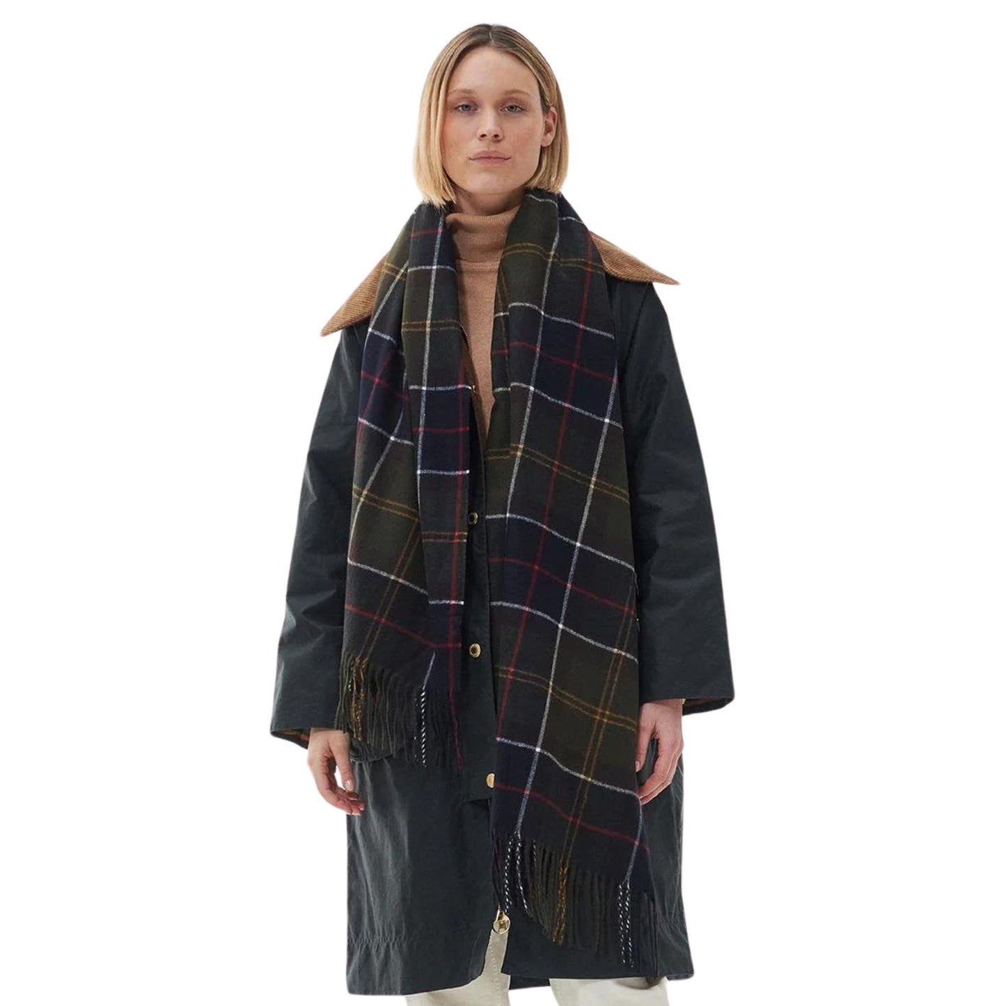 BARBOUR - W' Stanway Tartan Wrap