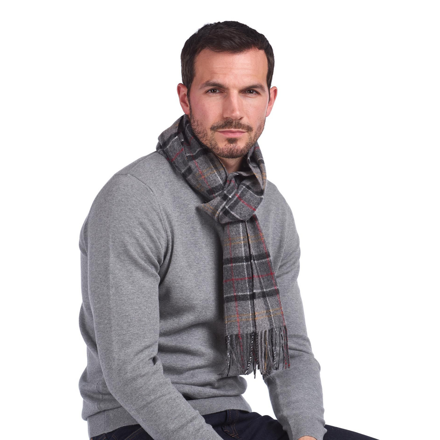 BARBOUR - Tartan Lambswool Scarf