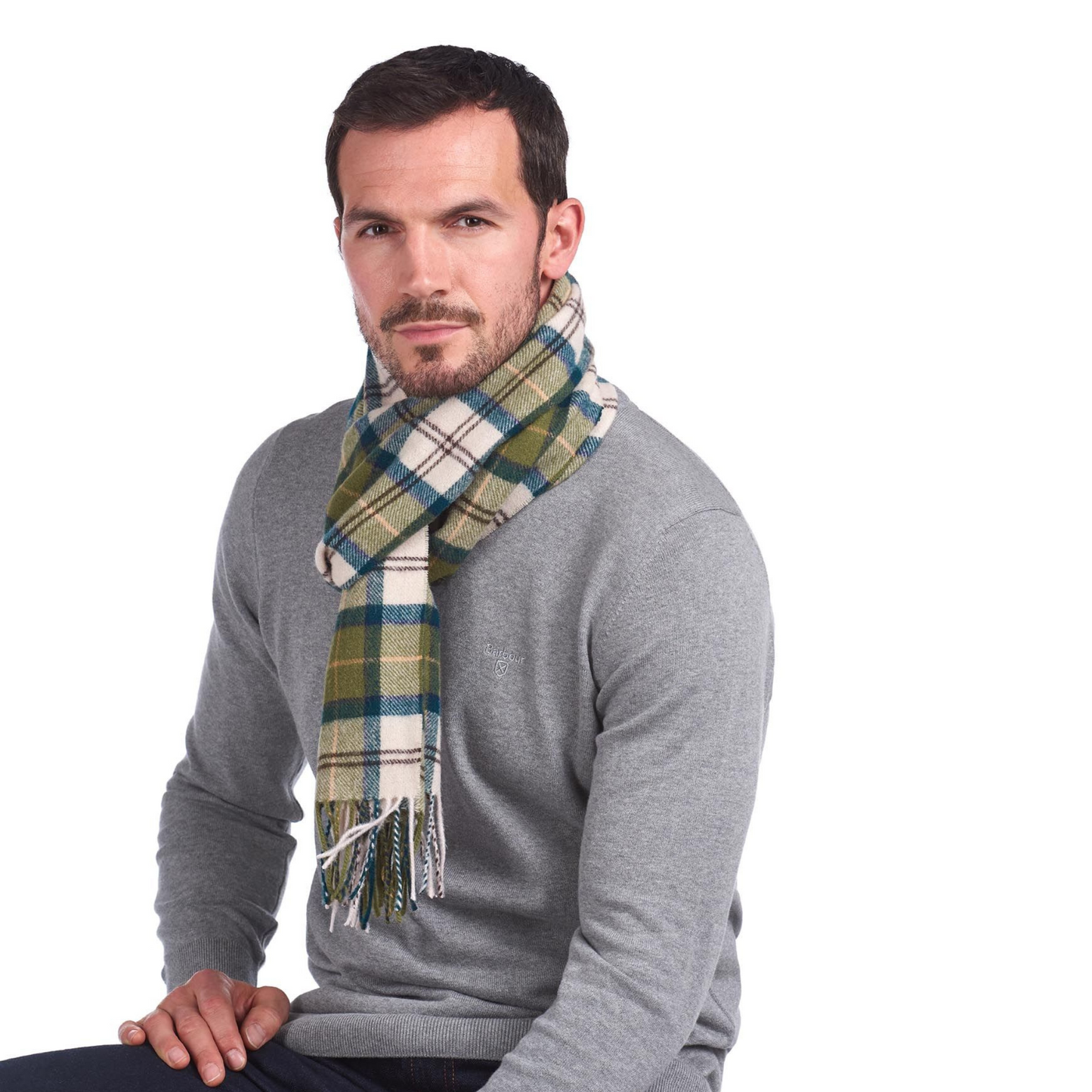 BARBOUR - Tartan Lambswool Scarf