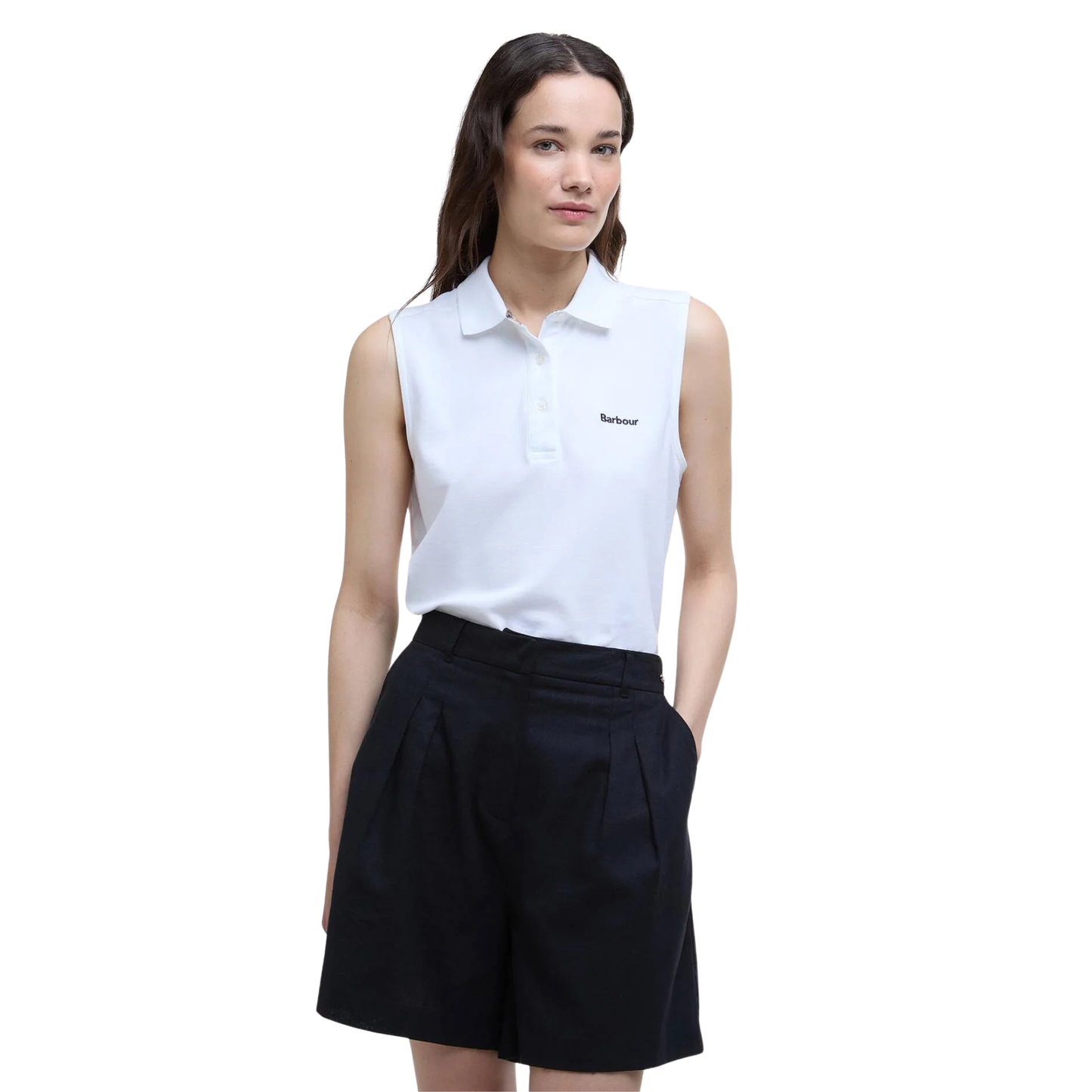 BARBOUR - W' Bowford Sleeveless Polo Top