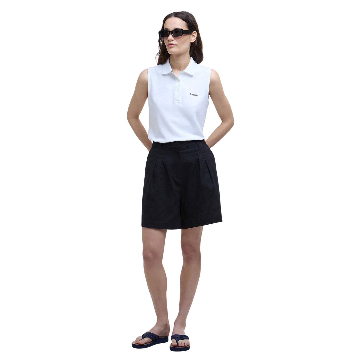 BARBOUR - W' Bowford Sleeveless Polo Top