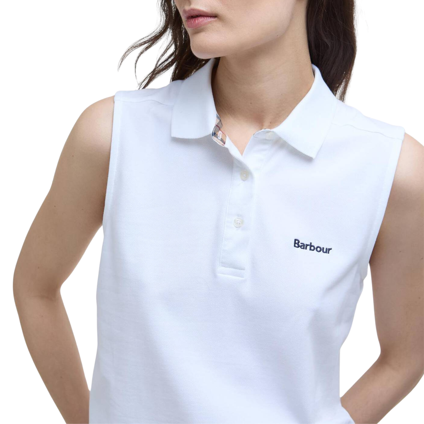 BARBOUR - W' Bowford Sleeveless Polo Top