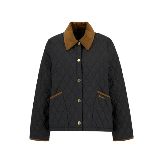 BARBOUR - W' Icons Cropped Liddesdale Quilt Jacket