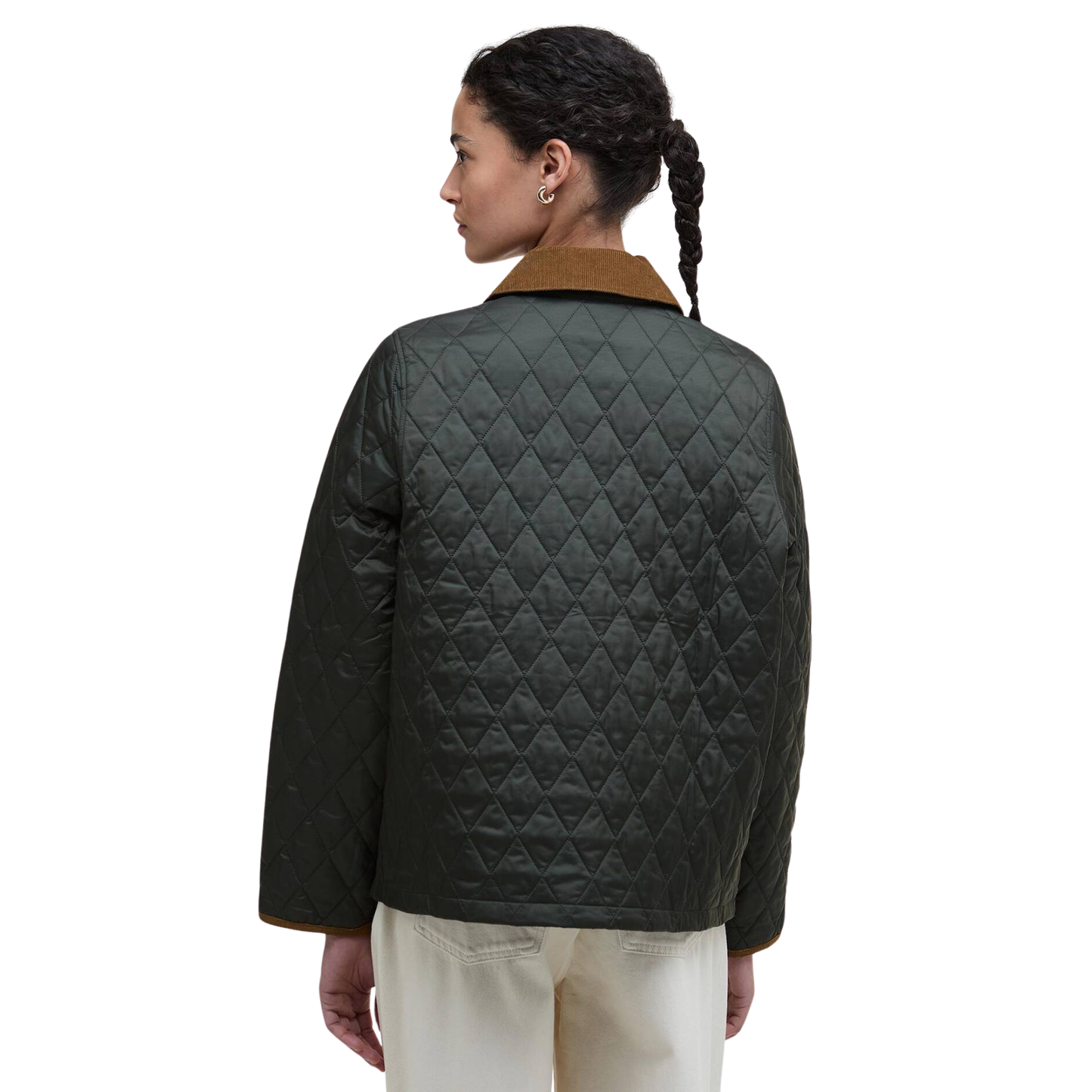 BARBOUR - W' Icons Cropped Liddesdale Quilt Jacket