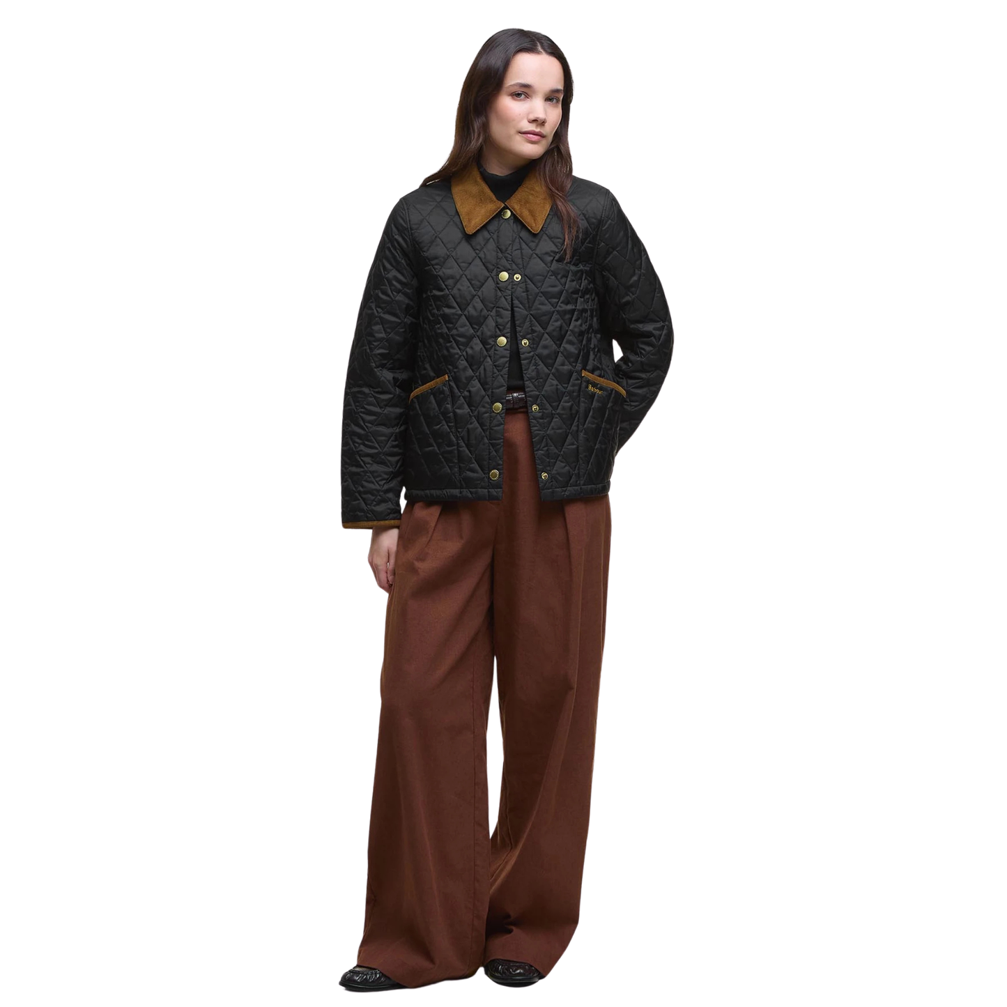 BARBOUR - W' Icons Cropped Liddesdale Quilt Jacket