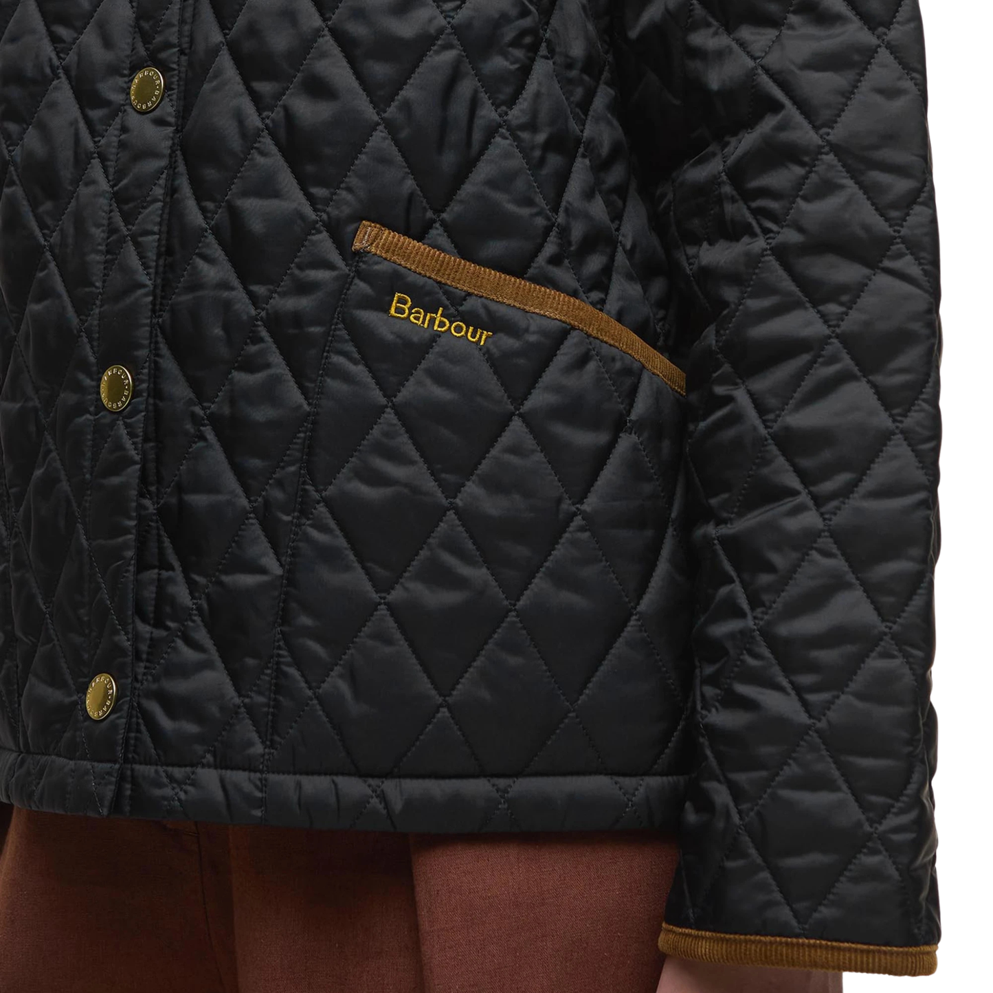 BARBOUR - W' Icons Cropped Liddesdale Quilt Jacket
