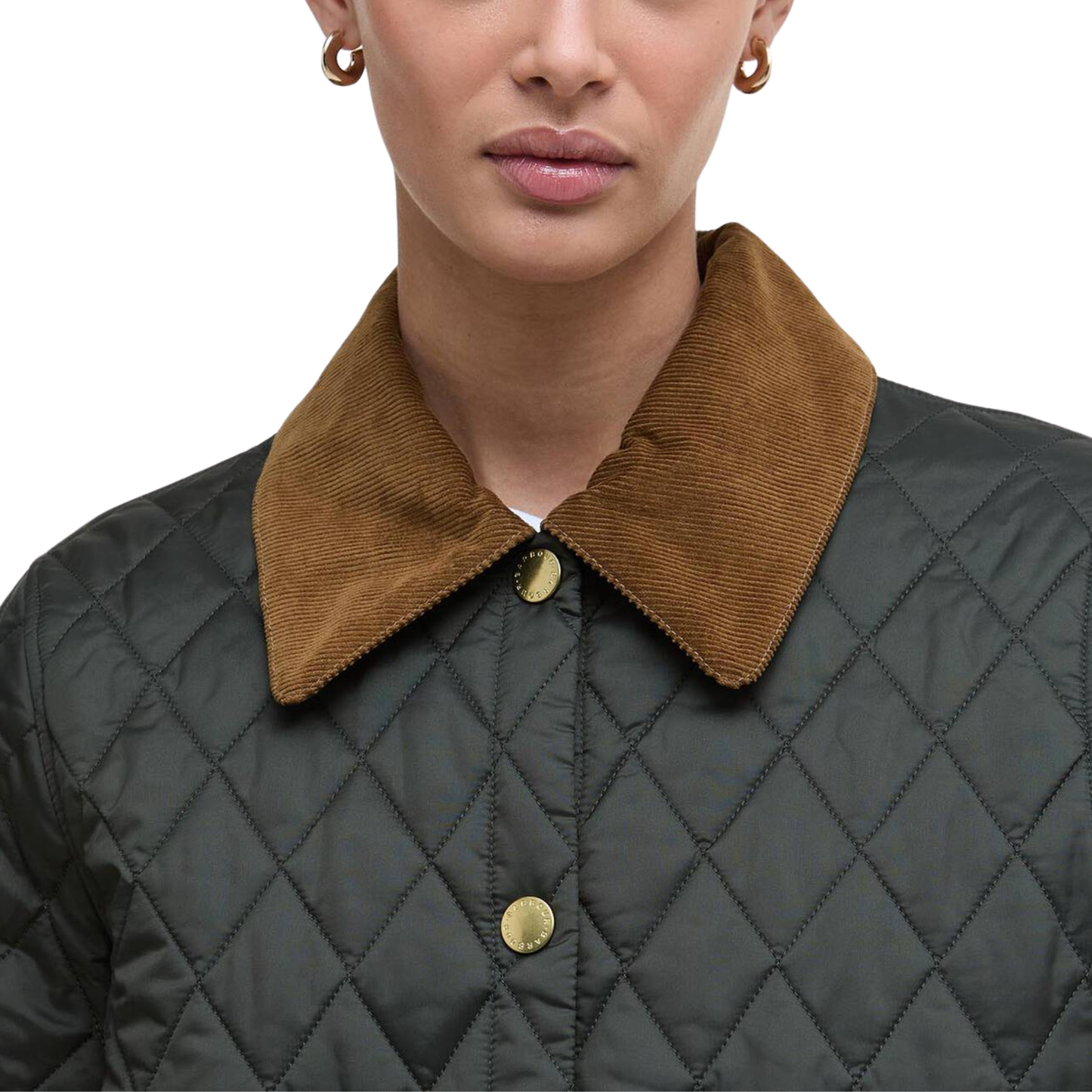 BARBOUR - W' Icons Cropped Liddesdale Quilt Jacket