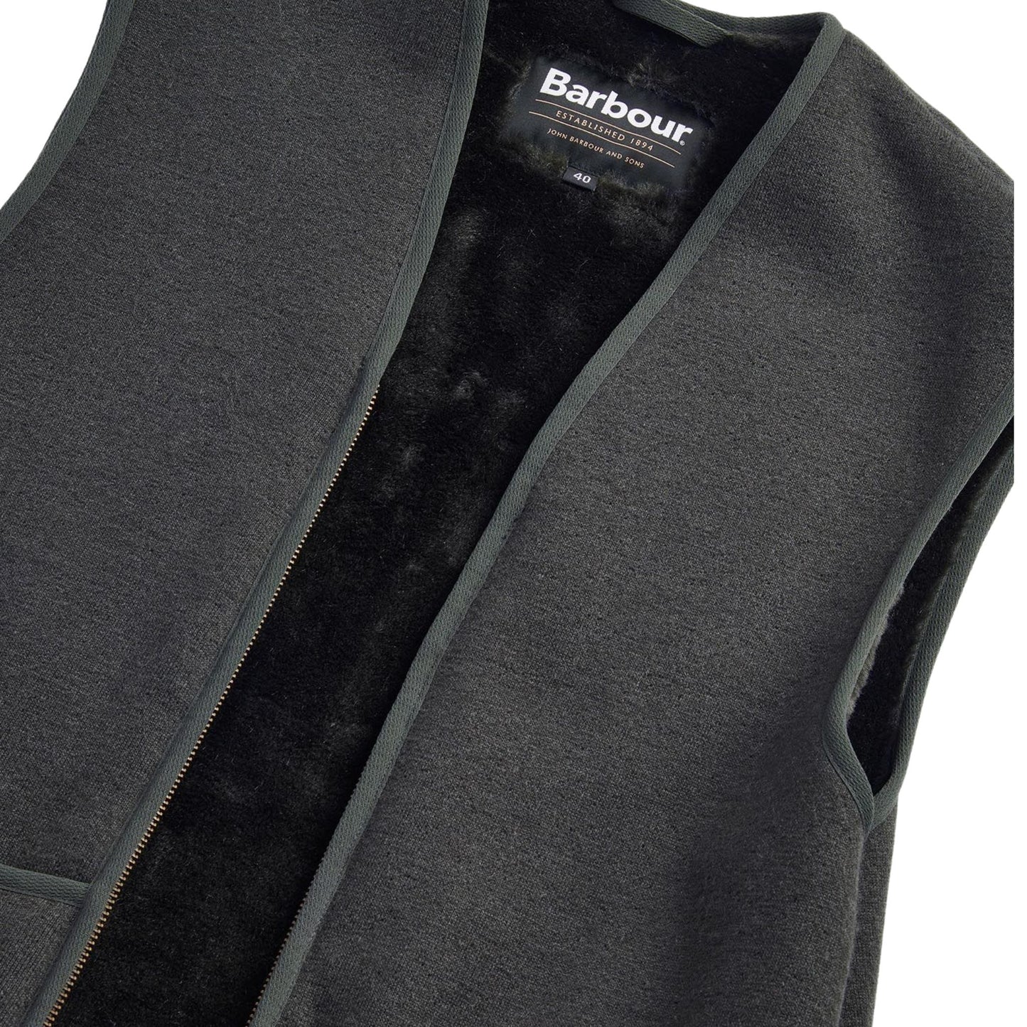 BARBOUR - Warm Pile Waistcoat Zip In Liner