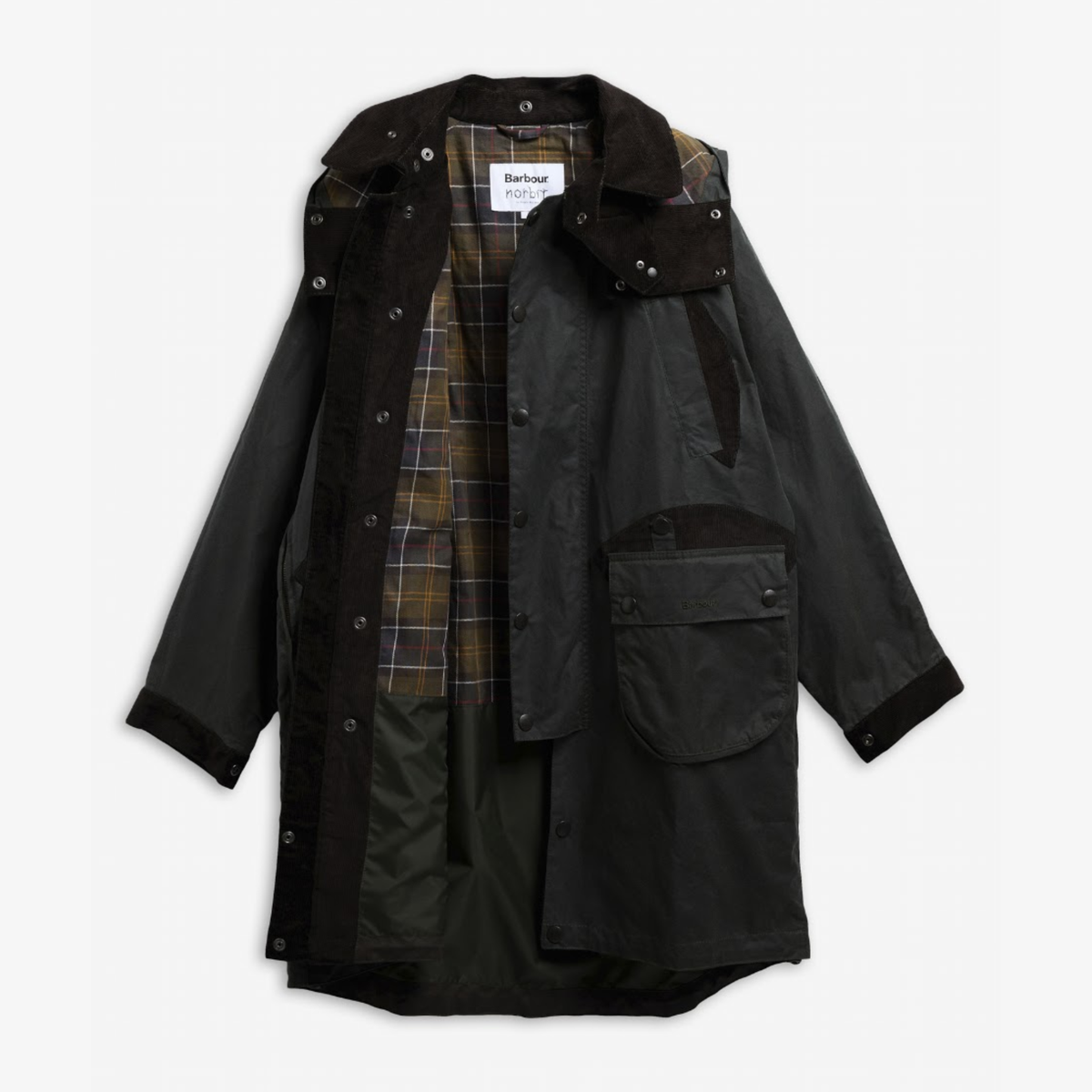 BARBOUR X NORBIT - Long Wax Jacket