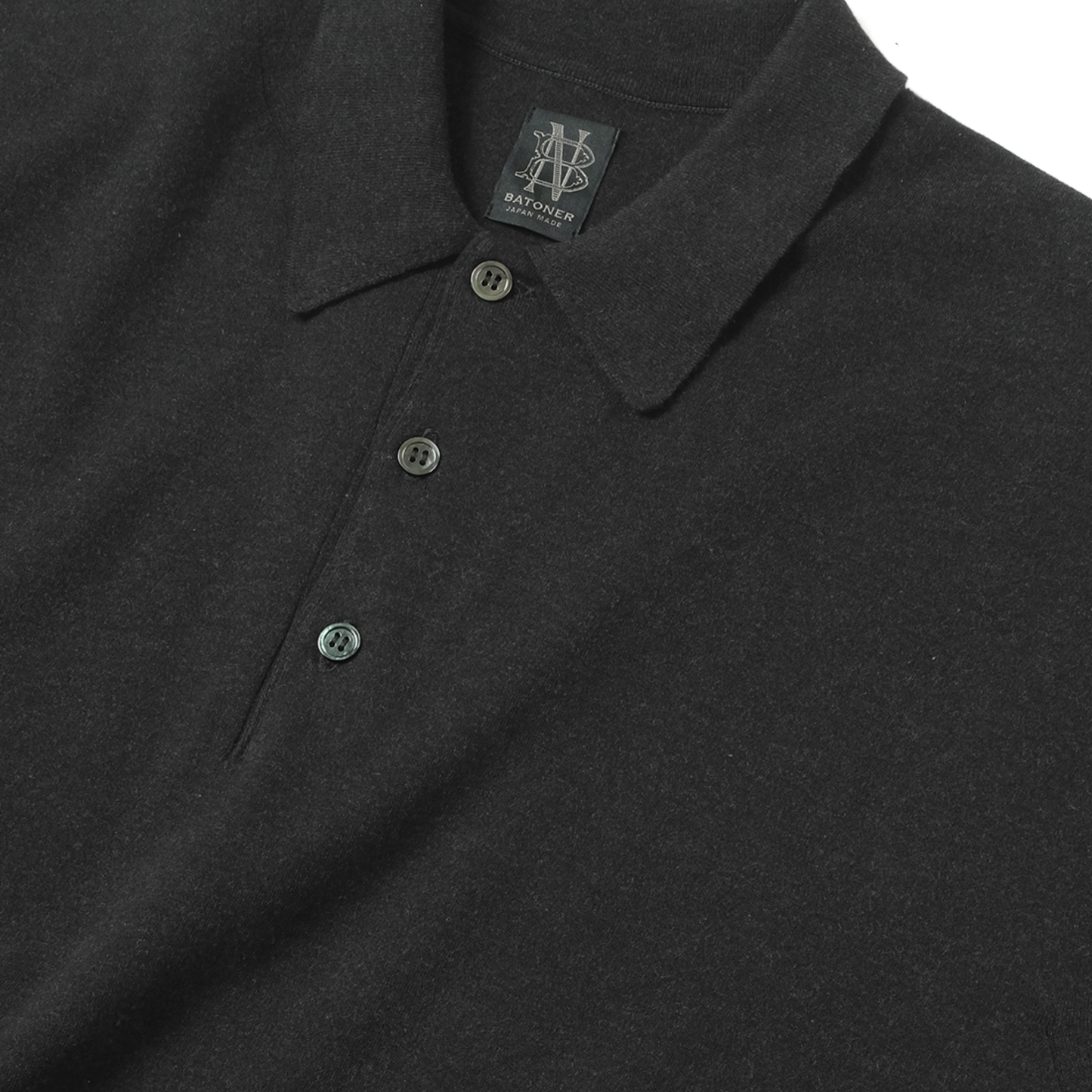 BATONER - 32G Smooth Knit Polo