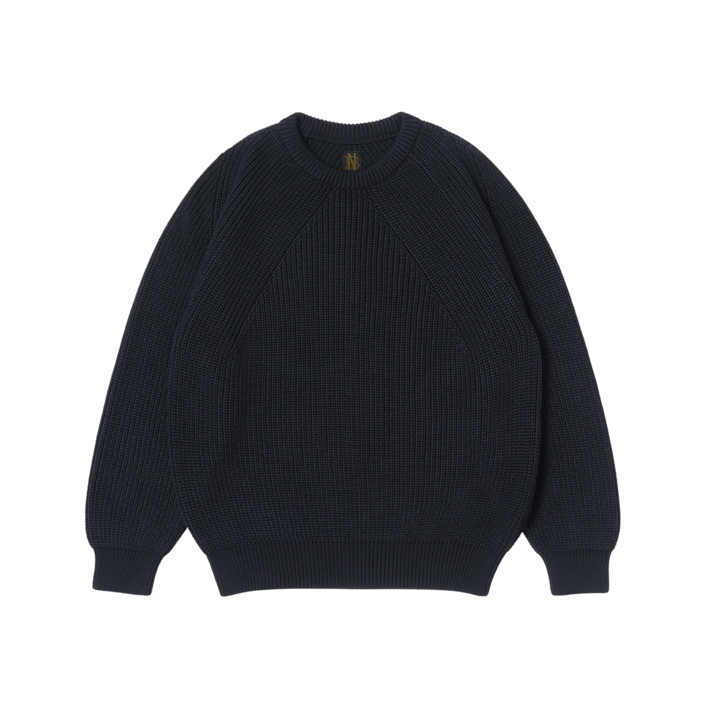 BATONER - Cotton Signature Crew Neck