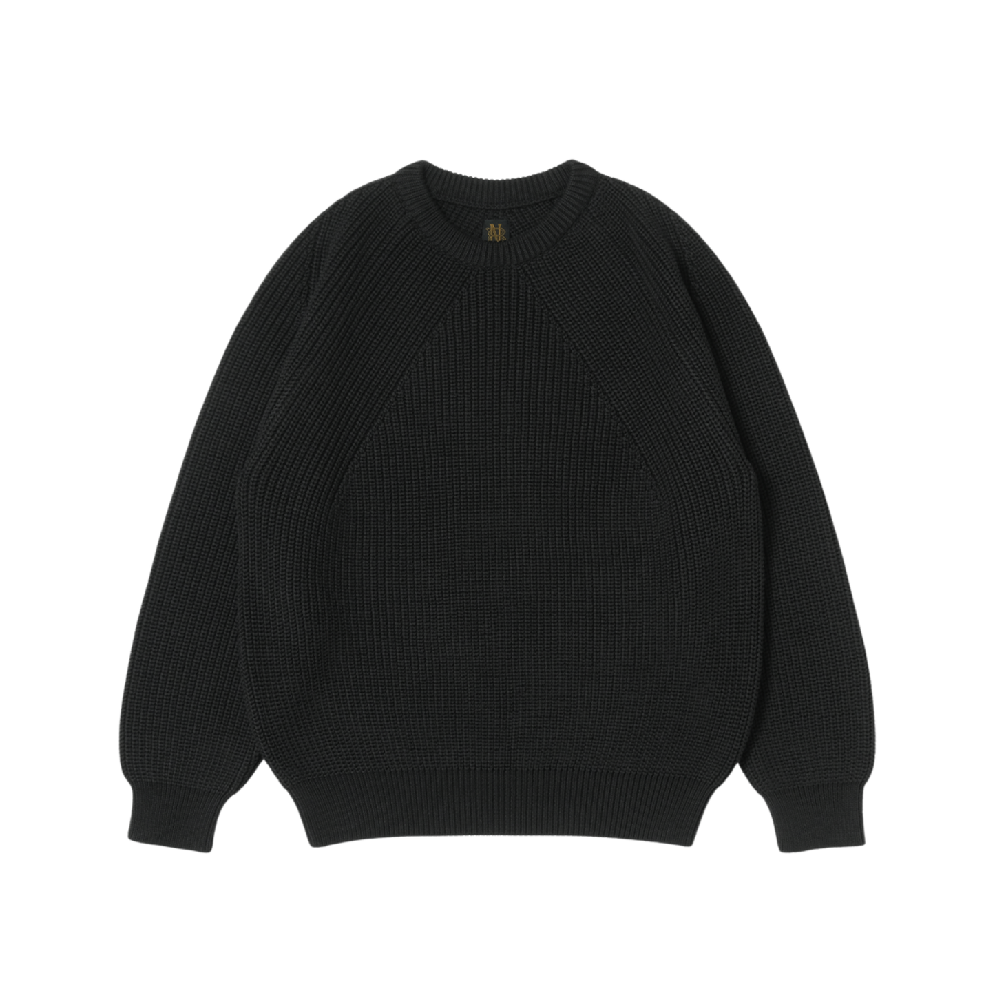 BATONER - Cotton Signature Crew Neck