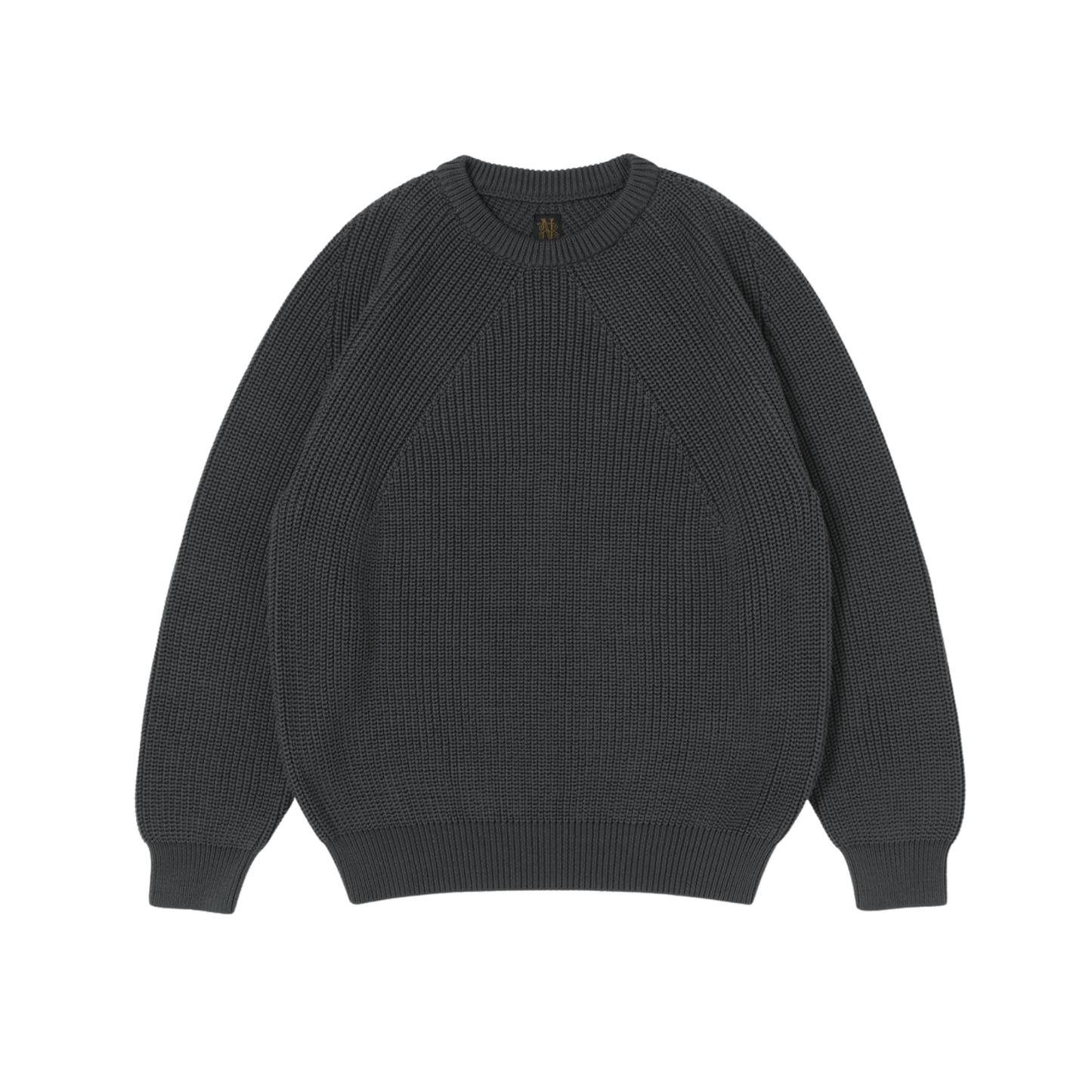 BATONER - Cotton Signature Crew Neck