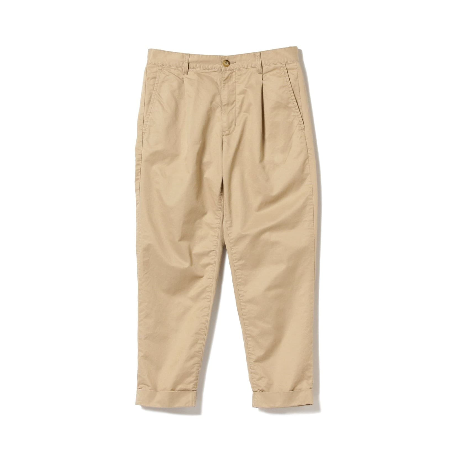 BEAMS+ - 1 Pleat 80/30 Twill Pant