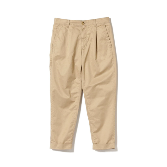BEAMS+ - 1 Pleat 80/30 Twill Pant