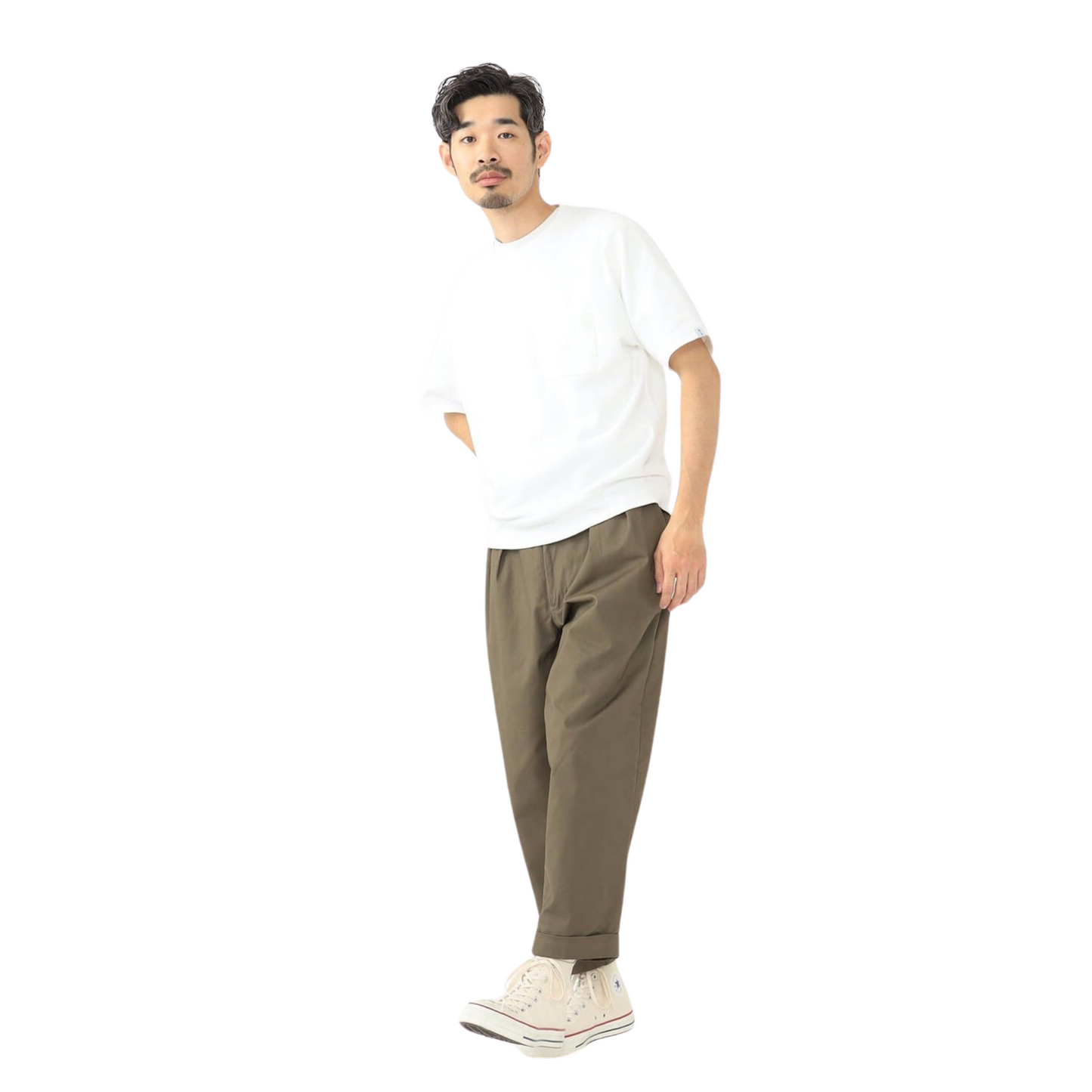 BEAMS+ - 2 Pleats Pant Twill Pant