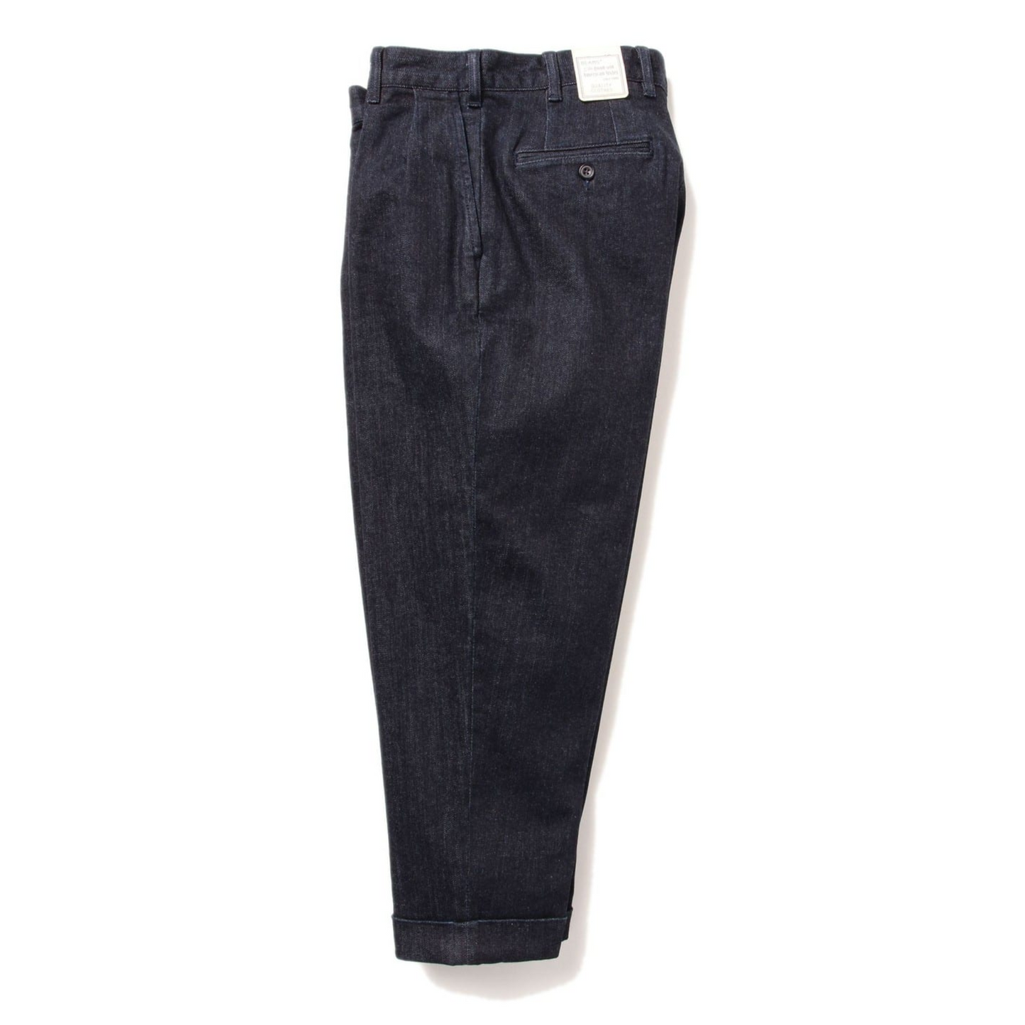 BEAMS+ - 2 Pleats Tapered Denim Pant