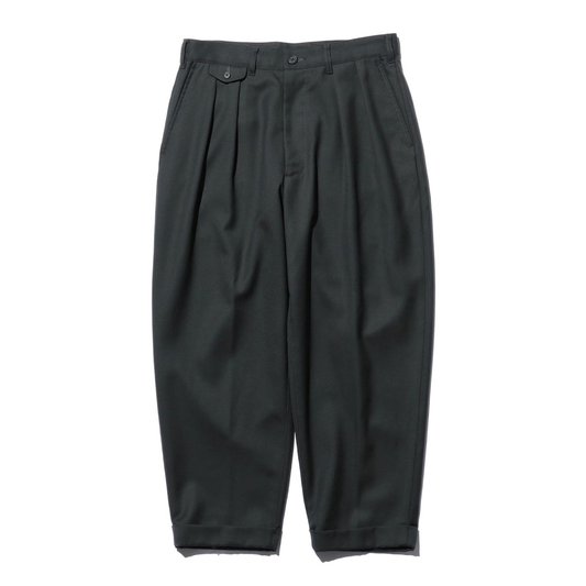 BEAMS+ - 2 Pleats Tapered Laundry Wool