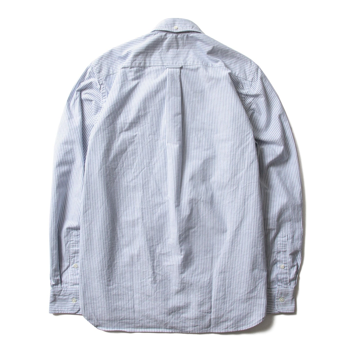 BEAMS+ - B.D. Oxford Candy Stripe Shirt Blue