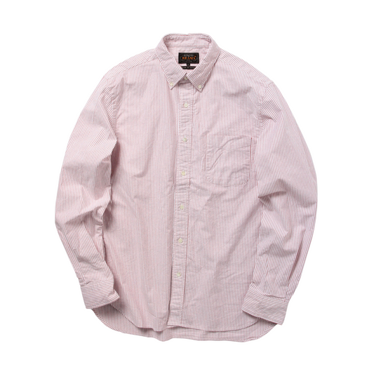 BEAMS+ - B. D. Oxford Candy Stripe Shirt