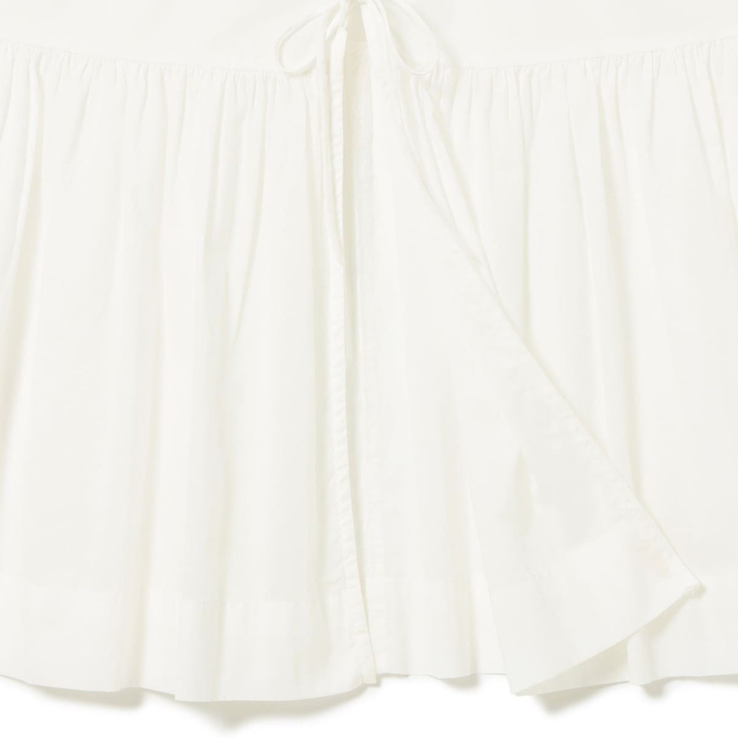 BEAMS BOY - W' Cotton Gather Non Sleeve Shirt