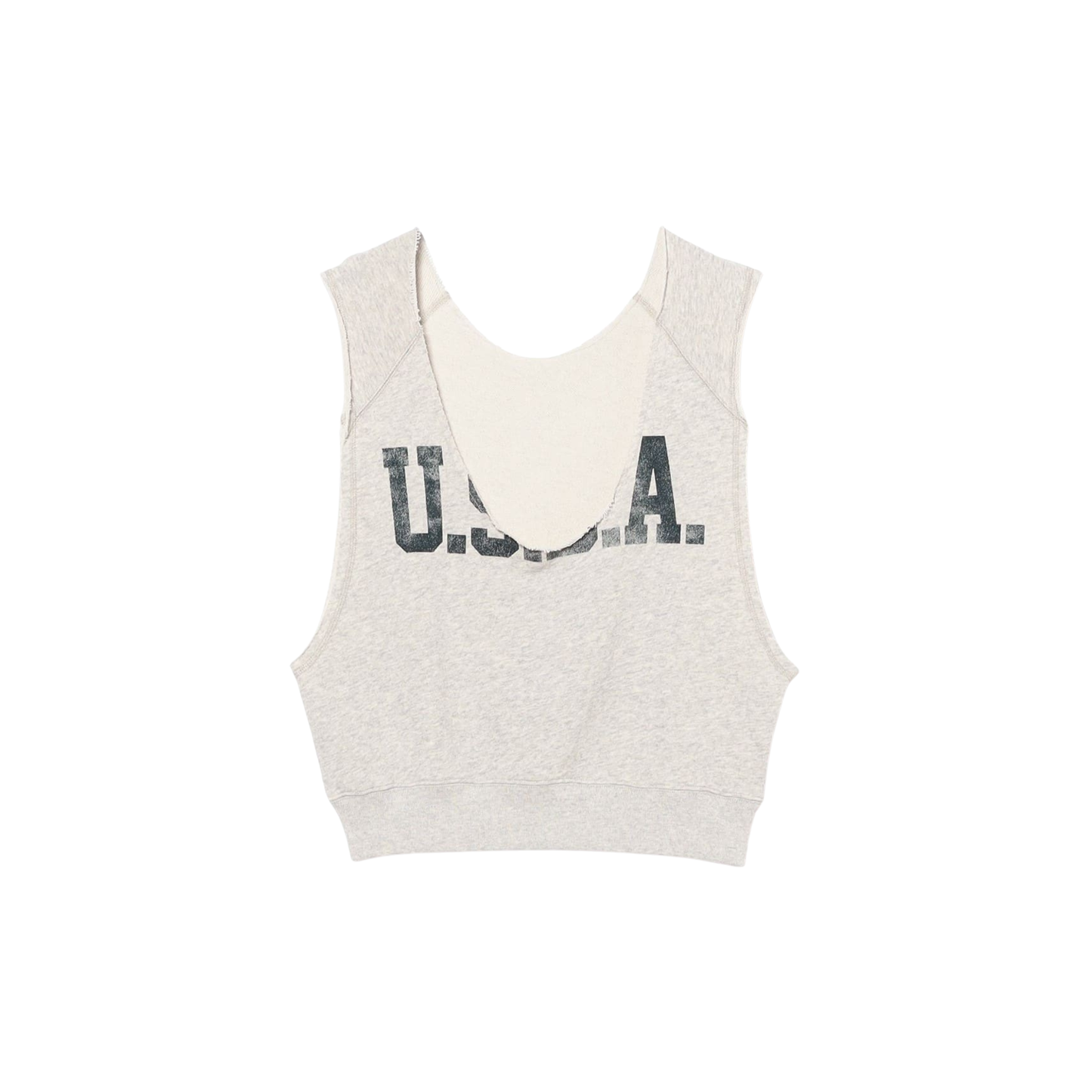 BEAMS BOY - W' Cutoff Sweater Vest