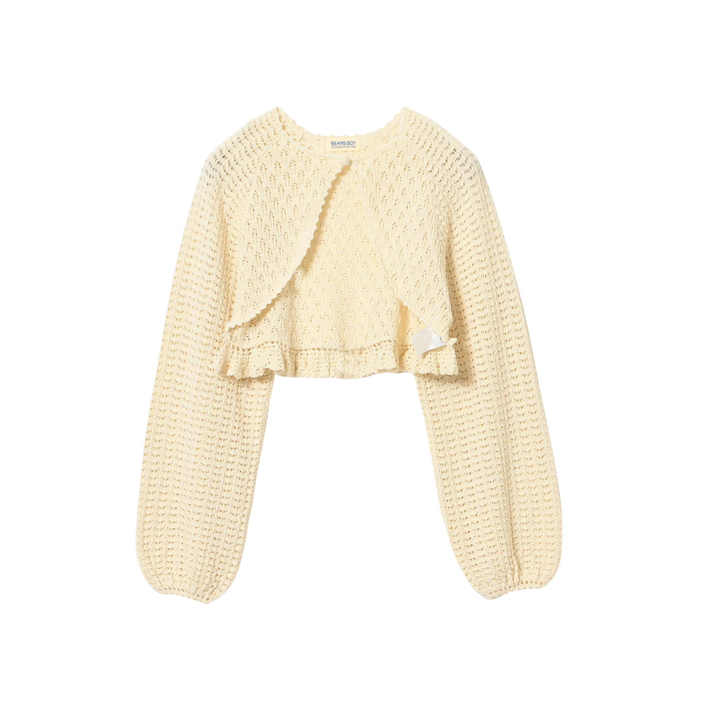 BEAMS BOY - W' Lace Knit Bolero